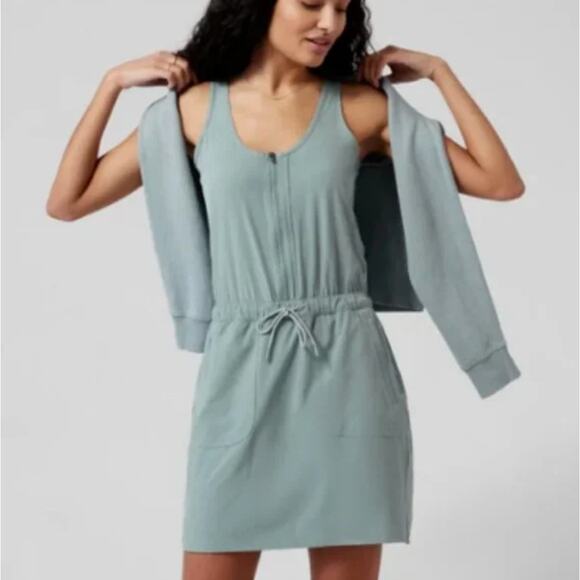 Athleta Women's Mini Dress in Light Blue - Picture 1 of 10